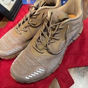 Durable Tan Athletic Shoes